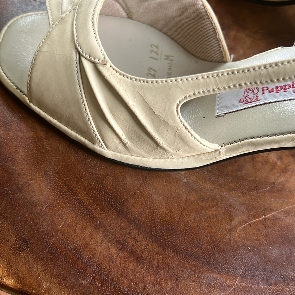 VINTAGE HUSH PUPPY SLING BACK SHOES - Picture 5 of 8